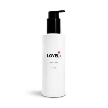 Loveli body oil rose